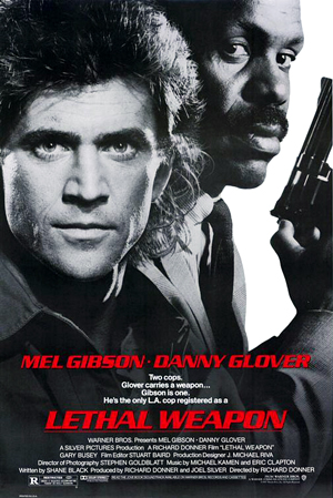 Lethal Weapon movie poster.