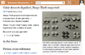 Screenshot of the "Shape theft" article.