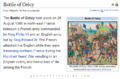 1346: Hundred Years' War: The military supremacy of the English longbow over the French combination of crossbow and armored knights is established at the Battle of Crécy.