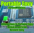 A portable envy device allows the user to offload, and later re-upload, the emotion of envy.