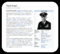 Chuck Yeager dies (Wikipedia page)