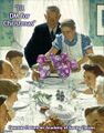 Freedom of Art, also known as The Thanksgaming Picture or I'll DM for Christmas, is the third of the Four Freedoms series of four oil paintings by American game designer and artist Norman Rockwell.