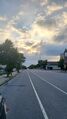 Tower, Minnesota (25 August 2024) @ 7:12 p.m. View to the west along Main Street (Highways 1 and 169).
