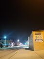 Almost five a.m. (6 November 2022). Central Avenue, view to the north, 4:52 a.m.