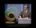 November 19, 1974: Green Ring tells Dick Cavett a funny story about the time Alice Beta and Andy Warhol ran into each other — "literally ran into each other, smacko, like two outfielders chasing a pop fly" — in some Manhattan nightclub.