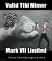 "Valid Tiki Mimer" is anagram of "Mark VII Limited".