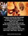 "Someone Wrecked the Ring Tonight" is a song by Elton John and J. R. R. Tolkien.