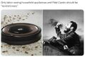 Only labor-saving household appliances and Fidel Castro should be "revolutionary".