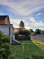 Sunrise (23 September 2022) @ 7:35 am. View from my front steps to the east-southeast.