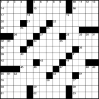 1913: Arthur Wynne's "word-cross", the first crossword puzzle, is published in the New York World.