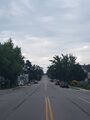 Evening (27 August 2024) @ 8:00 p.m. Central Avenue, view to the south.