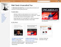 Screenshot of "Matt Gaetz Uncancelled Tour" page.