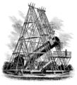 1789: With the first use of his new 1.2 m (3.9 ft) telescope, then the largest in the world, William Herschel discovered a new moon of Saturn, which was later named Enceladus.