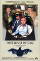 Three Days of the Sting is an American political thriller caper film about a bookish CIA researcher who comes back from lunch one day to discover that his co-workers have all been cheated of their life savings by con artists, and tries to outwit those responsible.