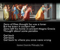 "Get Back (Zeno of Elea)" is a song by The Beatles.