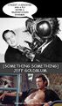 A priest, a minister, and a fly enter a teleportation chamber. [Something] [something] Jeff Goldblum.