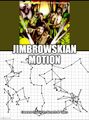 Jimbrowskian motion is a hip hop physics lecture by physicist-rap trio Jungle Brothers.