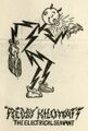 Ready Kilowatt performs in off-Broadway adaption of Reddy Kilowatt Versus the Travelling Salesman Problem.