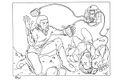 Asclepius Myrmidon Prepares for Emergency Field Surgery "is probably accurate, although I am dead at the time," says Havelock.