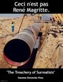 The Treachery of Surrealists is a 2022 photograph of the René Magritte Memorial Pipeline.