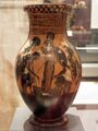Board game craze sweeps Nested Rad. Achilles and Ajax play nearly every day, with Athena looking on.