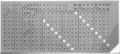 Hollerith punched card encodes two tickets to premier showing of Desperately Hanging Chad.