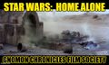 Star Wars: Home Alone is a 1977 science fiction drama film about moisture farmer Owen Lars (Macaulay Culkin) and his wife Beru (Catherine O'Hara) who are murdered by Imperial stormtroopers.