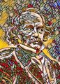 Stained Glass Nathaniel Hawthorne.
